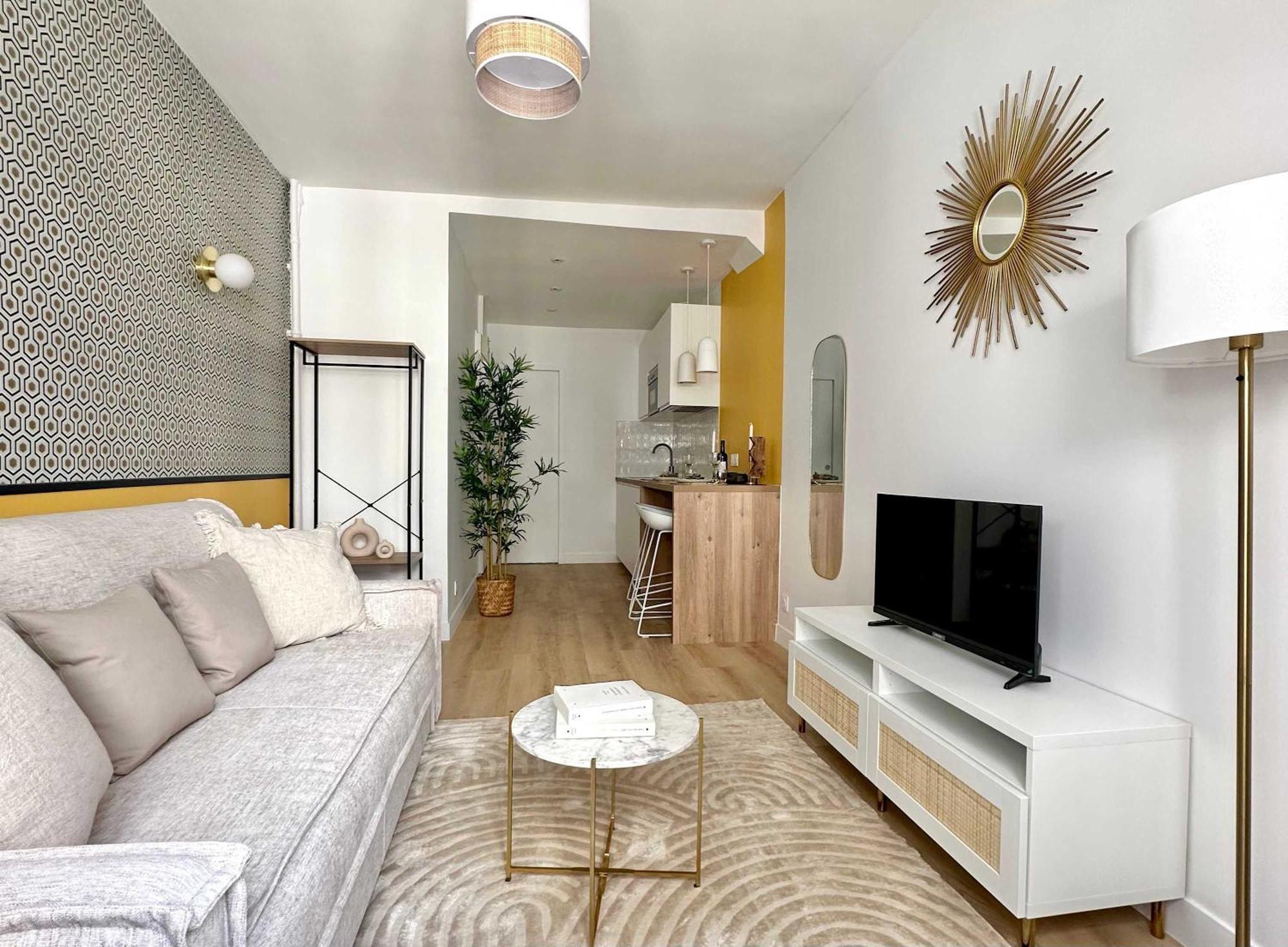 Welcoming Studio Near Opera Paris Exteriör bild