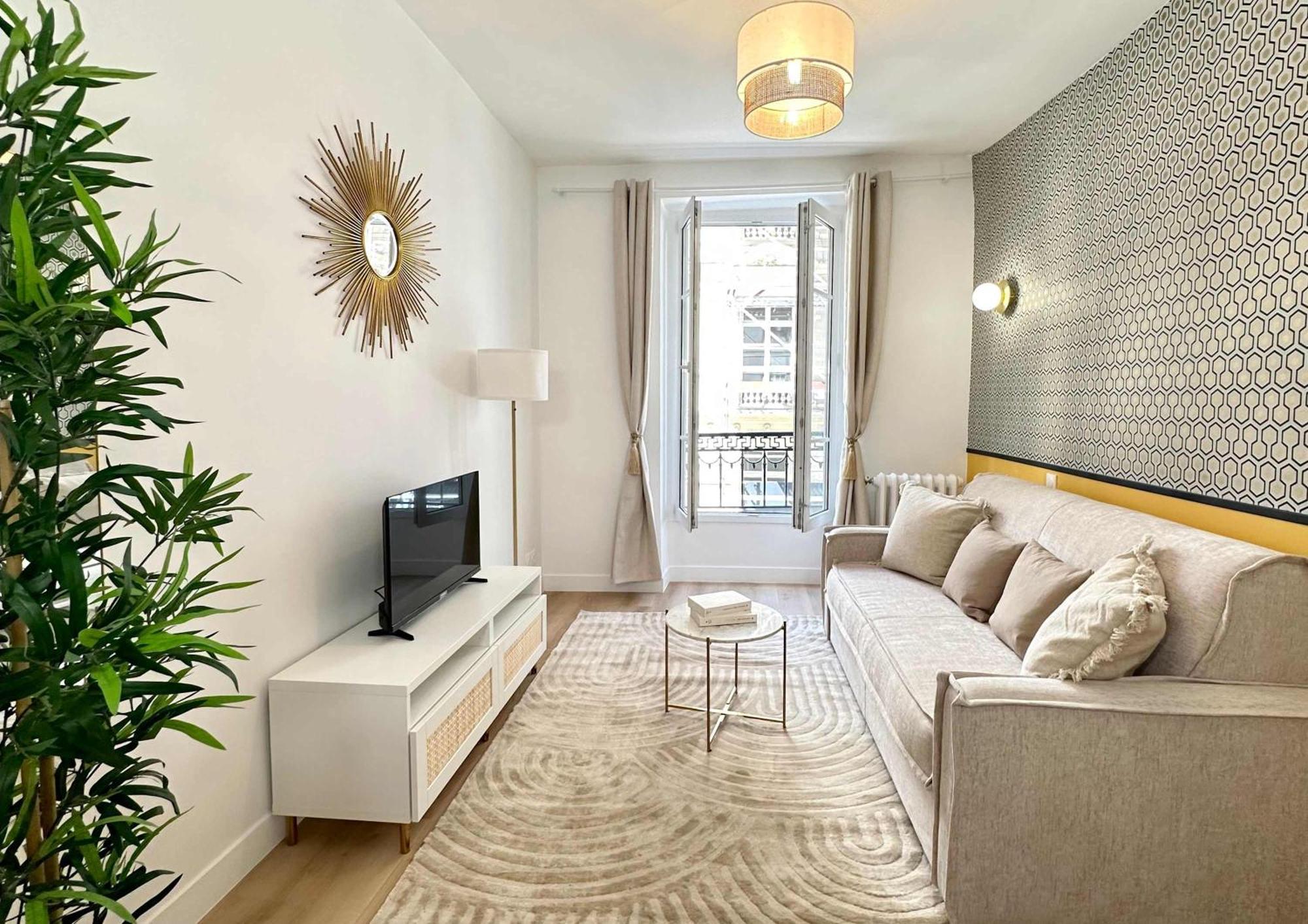 Welcoming Studio Near Opera Paris Exteriör bild